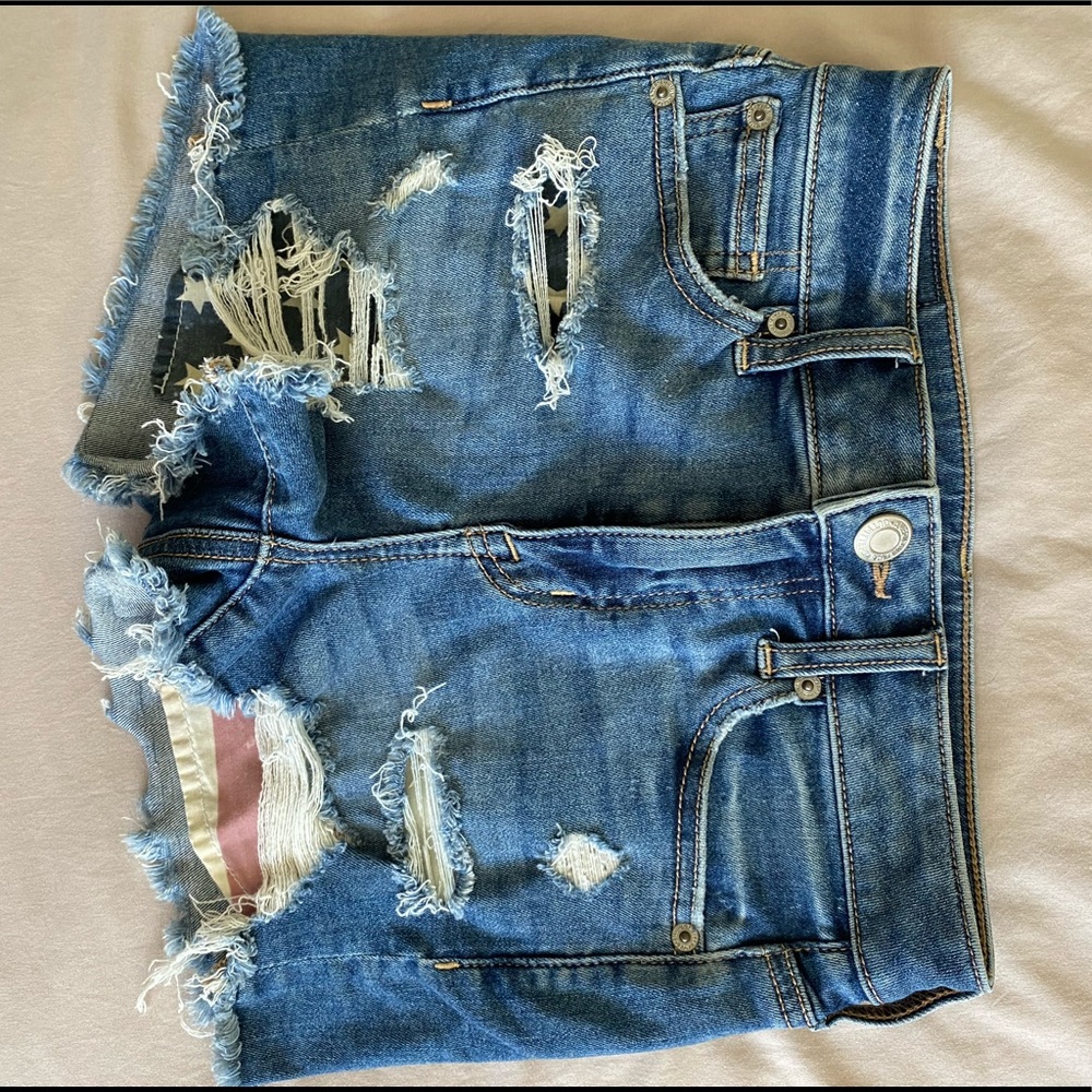 USA Pocket Shorts - High Waisted.